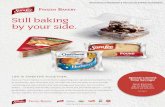 Still baking by your side....Still baking by your side. INDIVIDUALLY WRAPPED & PRE-SLICED BAKERY & DESSERTS Sara Lee Frozen Bakery is committed to supporting your operations during