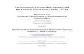 Performance Partnership Agreement for Federal Fiscal Years ...€¦ · Goal 1: Core Programs X X X Goal 2: Cooperative Federalism X X Goal 3: Rule of Law X IV. Grants Management.