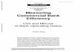 Measuring Commercial Bank Efficiency...Copies are available free from the World Bank, 1818 H Street NW, Washington DC 20433. Please contact Wilai Pitayatonakam, room N9-003, extension
