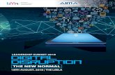 LEADERSHIP SUMMIT 2018 DIGITAL DISRUPTION · Disruption How to Leverage Disruption as Driver for Business Transformation • Mr. T. V. Mohandas Pai, Chief Guest – President AIMA