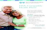 HSA-Compatible Health Plans!the BlueEdge HSA plans. † Choose the deductible and level of coverage that best fit your needs. † Complete and mail in your application for the health