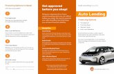 Financing Options in Detail Get approved before you shop ... · Build Credit We help first-time buyers and those with limited or challenged credit achieve the goals of owning a car.