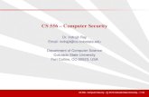 CS 556 – Computer Securitycs556/lecture-notes/basic-concepts.pdf · Contributing Factors BASIC SECURITY CONCEPTS CS 556 - Computer Security - c 2012 Colorado State University –