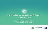 Lehman College Faculty Retreat January 22, 2018  …...2018/01/22  · Faculty Retreat Presentation 1-22-18 v2 Created Date 1/25/2018 11:49:35 PM ...