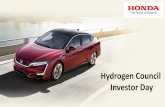 Hydrogen Council Investor Day...2018/07/06  · Growing Electrified Vehicle Sales Steady Advance of Fuel Cell Vehicle Technology 2016 2008 2002 2000 1999 1998 FCX V1 Late 1980s Honda
