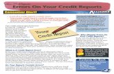 How To Dispute Errors On Your Credit Reports · 2016-05-23 · dispute form and related information at its website. Using certified mail, however, will give you a legally verifiable