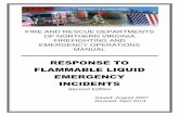 RESPONSE TO FLAMMABLE LIQUID EMERGENCY ...fcfra.camp9.org/resources/Documents/DFREM SOG/NOVA...The key changes in the Second Edition of Response to Flammable Liquid Emergency Incidents