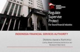INDONESIA FINANCIAL SERVICES AUTHORITY...The Establishment of OJK Indonesia 2011 •21 November •The enactment of OJK Law (Act No. 21 of 2011) 2012 •31 December •Transfer of