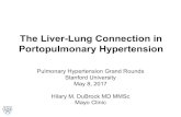 The Liver-Lung Connection in Portopulmonary Hypertension€¦ · 1 pulmonary arterial hypertension (PAH) that develops as a complication of portal hypertension • Affects 5-8% of
