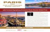 PARIS - Portland Symphony Orchestra · 2019-10-02 · Paris Panorama, Opera Garnier in the Background Marienberg Fortress in Wurzburg, Bavaria, Germany JULY 6–16, 2020 • FROM