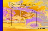 Project Summaries Guidance Manualdocuments.philadelphiawater.org/gsi/Project_Summaries_Manual.pdf · about the guidance manual and Project Summaries. Why is a guidance manual needed?
