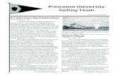 Princeton University Sailing Teamsailing/newsletters/fall06.pdf · 2006-12-12 · Season Recap - Whitney Davis ‘09 Princeton University Sailing Team 1 The Princeton Sailing Team