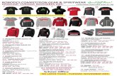 ROBOTICS COMPETITION GEAR & SPIRITWEAR Great Gift Items ...€¦ · 1: TRI-BLEND SHORT SLEEVE TEE VERY SOFT COLORS: Black Frost UNISEX ADULT Sizes: XS-XL $20 2XL-4XL $25 5: LONG SLEEVE