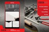 Tile Trims · 2020-06-27 · Tile Trims DISTRIBUTED BY: DTA (AUSTRALIA) PTY LTD For further information please call 1800 505 045 Tile Cutters and Mixers Hand Tools Diamond Blades