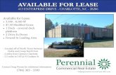 AVAILABLE FOR LEASE · ~helping business succeed year after year Available for Lease: • 3,160 - 8,160 SF • $7.50 Modified Gross • 1 Dock - covered dock platform • 2 Drive