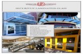 SECURIVUE LAMINATED GLASS GLASS/EDOCS... · 6/17/2002  · thinner make-ups. GLASS. Syracuse Glass inventories a wide variety of annealed laminated glass products with .030” PVB