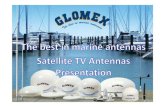 Glomex Satellite TV Antennas Presentation [modalità ... Satellite... · The skew option is an automatic compensating system that, acting physically on the LNB, it automatically changes