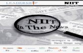 April - June 2010 - NIIT in the New… · Deccan Chronicle Bangalore June 18, 2010. Hindu Bangalore June 18, 2010. Hindu Business Line New Delhi June 16, 2010 Deccan Herald Bangalore