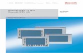 Rexroth BTV 16 and Rexroth BTV 40 Edition 02 Rexroth...1.1 Brief Description IndraView P16 and IndraView P40 The operator terminals IndraView P16 (BTV 16.1) and IndraView P40 (BTV