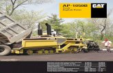 AP-1050B Asphalt Paver Specalog QEHQ9793 - Kelly TractorOperating weight with Extend-A-Mat B Screed 19 440 kg 42,850 lb Operating weight with AS2301 Screed 19 570 kg 43,140 lb Operating