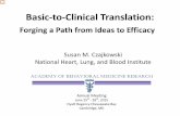 NHLBI Translation Research - Clover Sitesstorage.cloversites.com...Terms used differently in biomedical & behavioral research In biomedical research, “ translational” most often