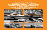 •2009/2010• Vehicle Theft Prevention Quick Reference Guide · 2009/2010 Vehicle Theft Prevention Quick Reference Guide. The National Highway Traffic Safety Administration (NHTSA)