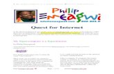 Quest for Internet - Philip Emeagwaliemeagwali.com/discoveries/3_discoveries-made-by-philip...He discovered nine partial differential equations that made the news when he solved them