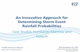 An Innovative Approach for Determining Storm Event ... · Hydrometeorological Design Study Center (HDSC) website Rainfall Probability Concepts. HDSC Precipitation DDF Web Access.