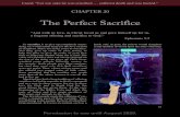 The Perfect Sacrifice · 2020-04-27 · sacrifices to God in response to God’s command . and as a way to show sorrow for sin, to show love for God, and to thank God for the good