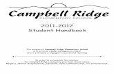 2011-2012 Student Handbook - Campbell County … CRES student...2011-2012 Student Handbook The mission of Campbell Ridge Elementary School is to provide a safe, caring environment