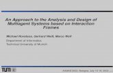 An Approach to the Analysis and Design of Multiagent ...homepages.inf.ed.ac.uk/mrovatso/talks/rovatsos-aamas2002-talk.pdf · Frames Michael Rovatsos, Gerhard Weiß, Marco Wolf Department