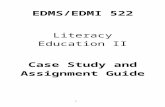 EDMS 521/522lynx.csusm.edu/coe/ArchiveSyllabi/Spring2003/522.casest…  · Web viewUse the Reading and Writing Interview (form attached) with your student. Ask the questions. You