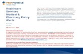 Health Assurance and Providence Plan Partners, Medical and ... · The Provider Alert, Prior Authorization Requirements, and Medical policies ... • Local Coverage Determination (LCD):