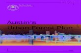 Austin’s Urban Forest Plan...2013/09/03  · Austin’s urban forest is a healthy and sustainable mix of trees, vegetation, and other components that comprise a contiguous and thriving