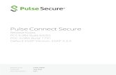 Pulse Connect Secure Release Notes - Pulse Secure€¦ · Revision History The following table lists the revision history for this document. Revision Date Description 6.0.1 May 2020