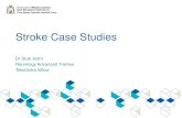 Stroke Case Studies - Subacute Care · Intensive Blood-Pressure Lowering in Patients with Acute Cerebral Hemorrhage Randomized 1000 pts w ICH to BP lowering w nicardipine within 4.5