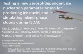 Testing a new aerosol-dependent ice nucleation ...€¦ · Testing a new aerosol-dependent ice ... ( std L-1) at T k ... >100%, no sampling represented under sea salt influences March
