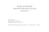 GEOG 4110/5100 Advanced Remote Sensing Lecture 2cires.colorado.edu/esoc/sites/default/files/class...Lecture_2_2017_c Author: Abdalati, Waleed Created Date: 1/22/2017 8:18:02 PM ...