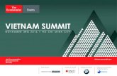 VIETNAM SUMMIT...VIETNAM SUMMIT 2016 SMOOTH SAILING AHEAD Growth in emerging markets may be slowing, but Vietnam’s economy is going strong. The Economist Intelligence Unit expects