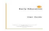 Early Education Documentation - Amazon S3 · User Guide Early Education TIES, October 2015 Page 5 Early Education Menu The Early Education Menu includes: District Report State Reports: