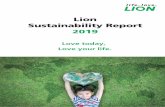 Lion Sustainability Report 2019GRI Sustainability Reporting Standards were used as a reference guide for producing this report. Lion’s sustainability activities, including those