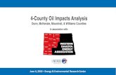 4-County Oil Impacts Analysis Big 4-County Oil Impacts ... · ROADS AND BRIDGES Needs Overview . 35 Data captured from NDSU Upper Great Plains Transportation Institute (UGPTI) Study