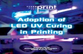 Adoption of in Printing - NPESInkjet printers that use jet UV-curable inks are comprised mainly of wide format graphics printers. In terms of unit volume, over 60% of UV-curable wide