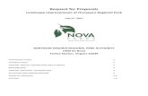 Request for Proposals - Nova Parks Regional Pa… · Landscape Improvements at Occoquan Regional Park July 27, 2017 The Northern Virginia Regional Park Authority (NOVA Parks) is requesting