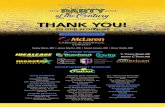 MCLAREN CHARITY GALA THANK YOU! · THANK YOU! TO OUR SPONSORS MCLAREN CHARITY GALA McLAREN FLINT FOUNDATION’S INVITATION PRINTING SPONSOR Riegle Press EVENT DÉCOR SPONSOR Gerych’s