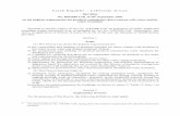 Czech Republic – Collection of Law DECREE No. 409/2005 ... · Czech Republic – Collection of Law DECREE No. 409/2005 Coll. of 30th September 2005 on the hygiene requirements for