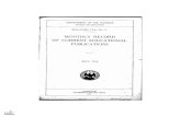 OF CURRENT EDUCATIONAL - ERIC · MONTHLY RECORD OF CURRENT EDUCATIONAL PUBLICATIONS. Compiled by the Library Division, Bureau of Education. Corrrgum.-Publications of associations-