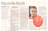 Hop on the bicycle - COnnecting REpositories · Coca-Cola Malaysia to introduce the Recycle To Cycle programme, which allows students to rent bicy-cles on campus using a points sys