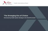 The Emerging Era of Choice - Atrium Health · interviews and analysis. Revisiting a Tenuous Business Model. Hospital Payment-to-Cost Ratio, Private Payer, 2012. 149%. Hospital Payment-to-Cost