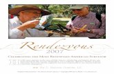 Rendezvous - The American Surveyorarchive.amerisurv.com/...Rendezvous2007_Jan2008.pdf · Rendezvous. For three days, participants were both educated and entertained by some of our